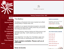 Tablet Screenshot of batterybaseball.com